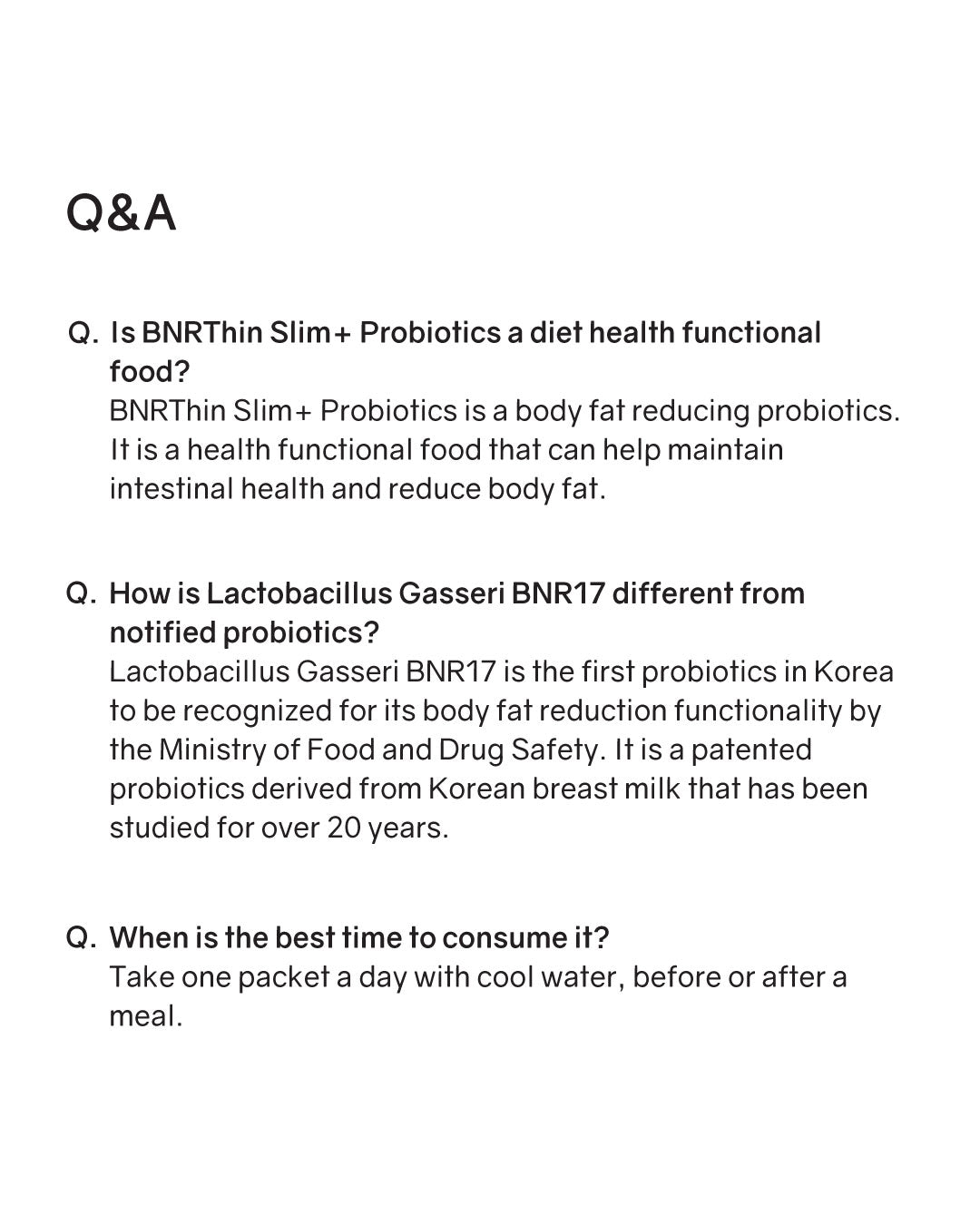 [PROMO] BNRThin Slim+ Probiotics (Room Temp)