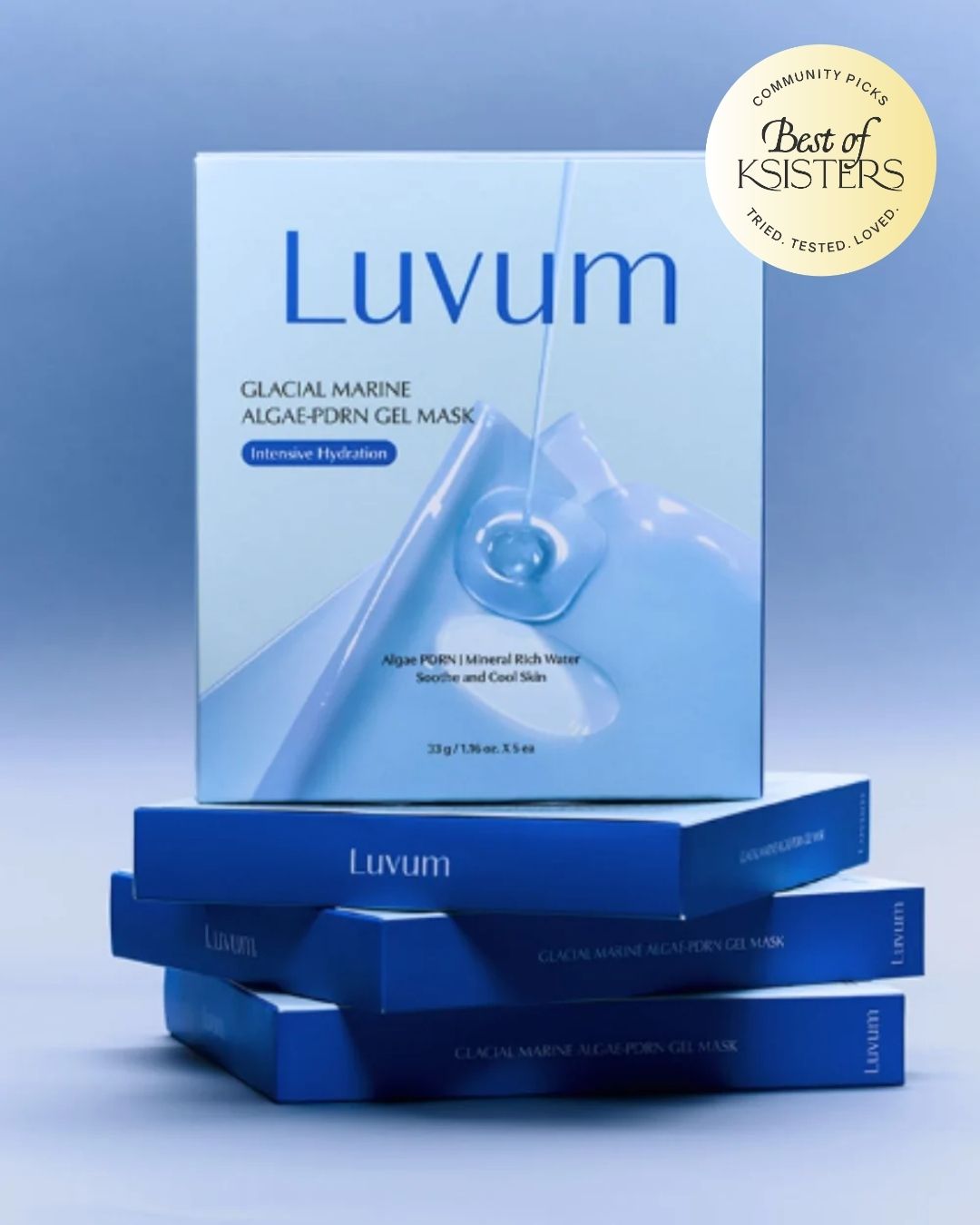 [PROMO] [BOK] Luvum Glacial Marine Algae-PDRN Gel Mask+