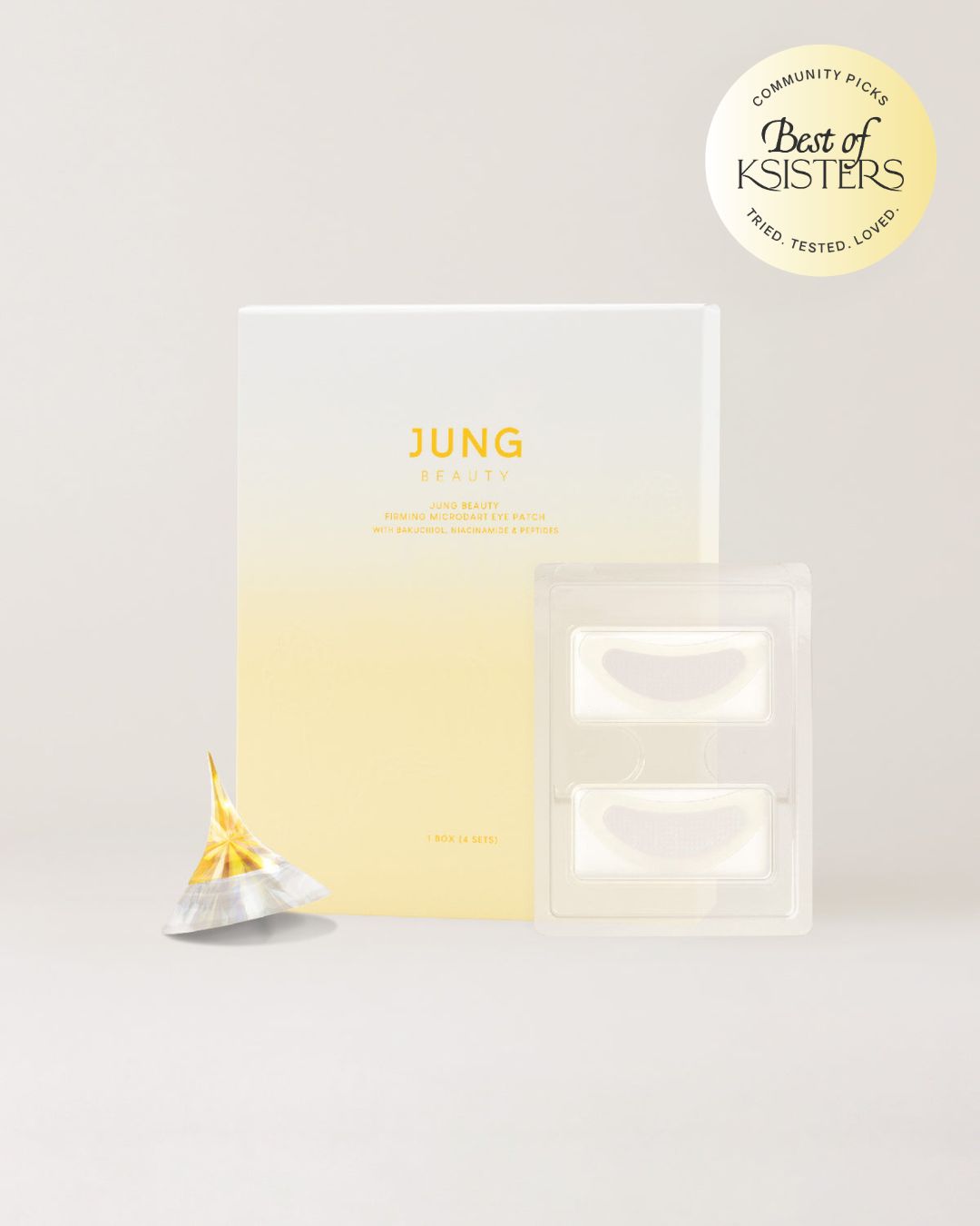 [PROMO] Jung Beauty Firming Microdart Eye Patch with Bakuchiol, Niacinamide and Peptides