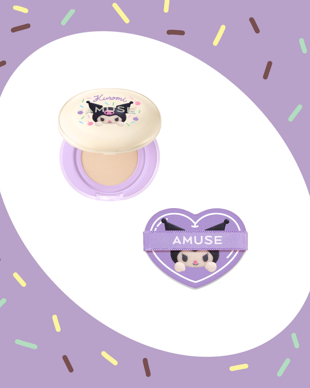 [PROMO] AMUSE My Melody & Kuromi Edition Dew Jelly Master Cushion