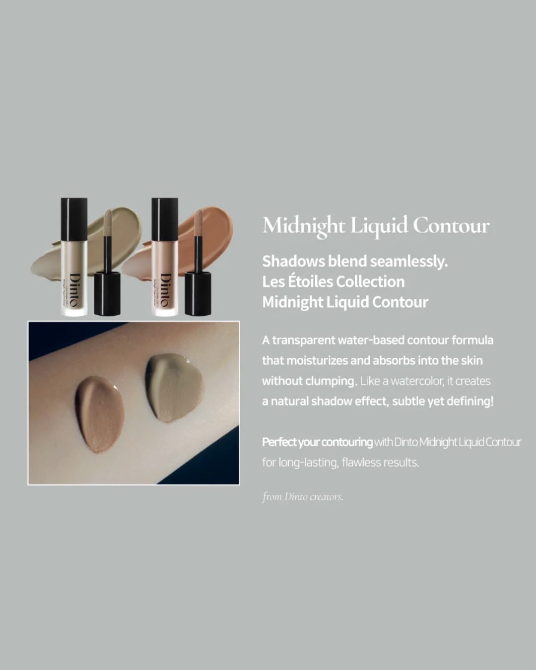 [PROMO] Dinto Midnight Liquid Contour and Contour Dual Brush