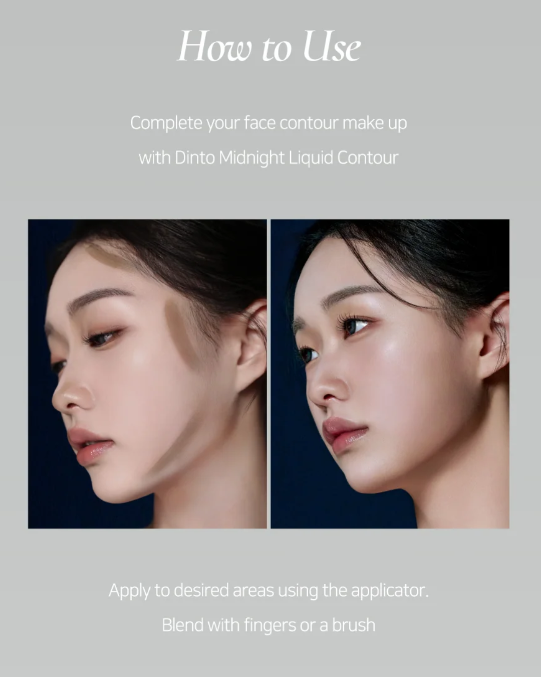 [PROMO] Dinto Midnight Liquid Contour and Contour Dual Brush