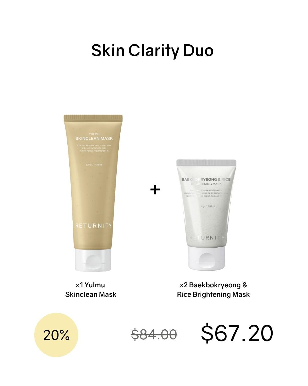 [Online Exclusive] Returnity Skincare Kits