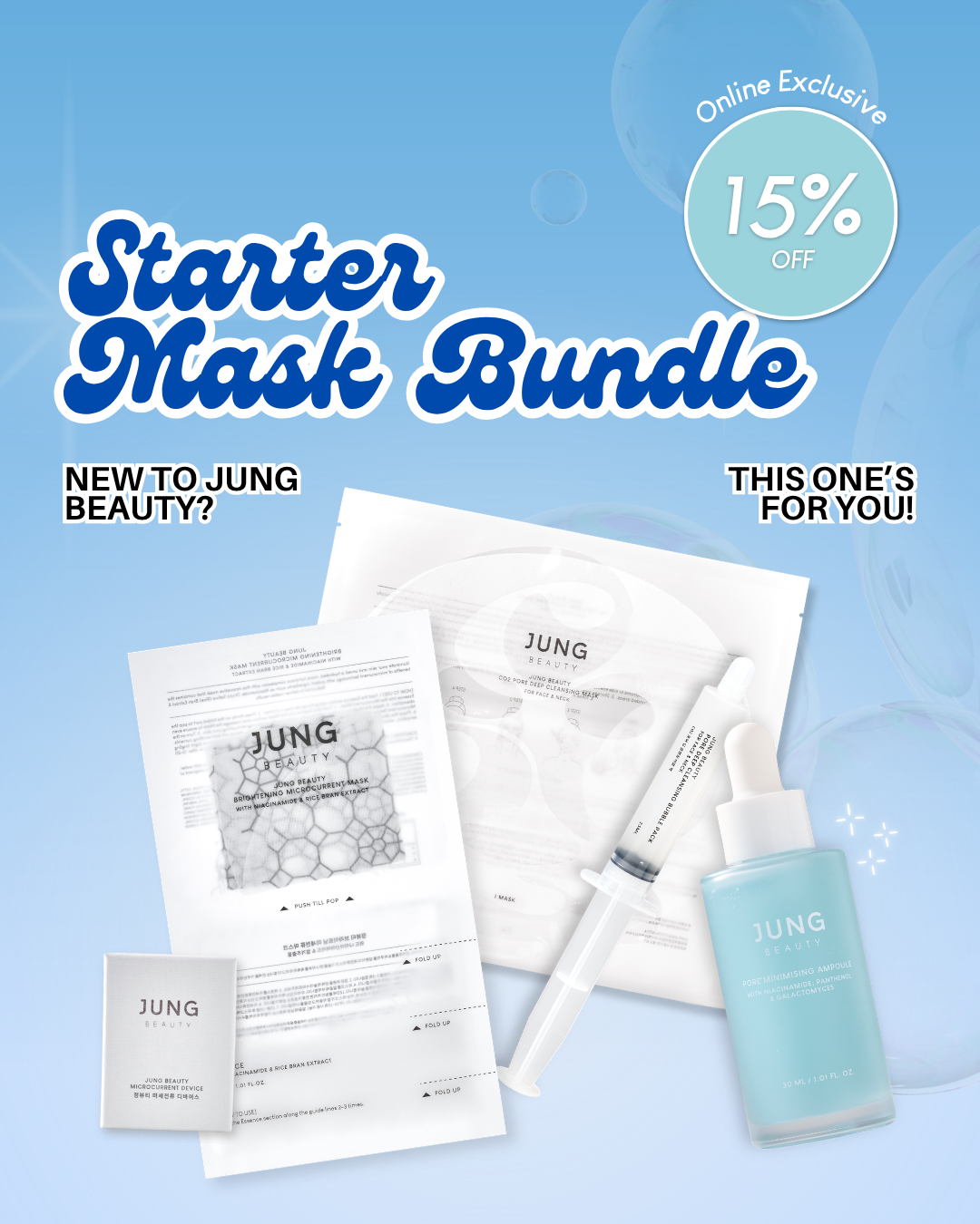 [Online Exclusive] Jung Beauty Starter Mask Bundle