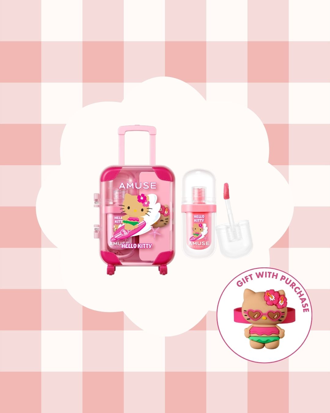 [PROMO] AMUSE Tanning Hello Kitty Edition Jel-Fit Tint Luggage