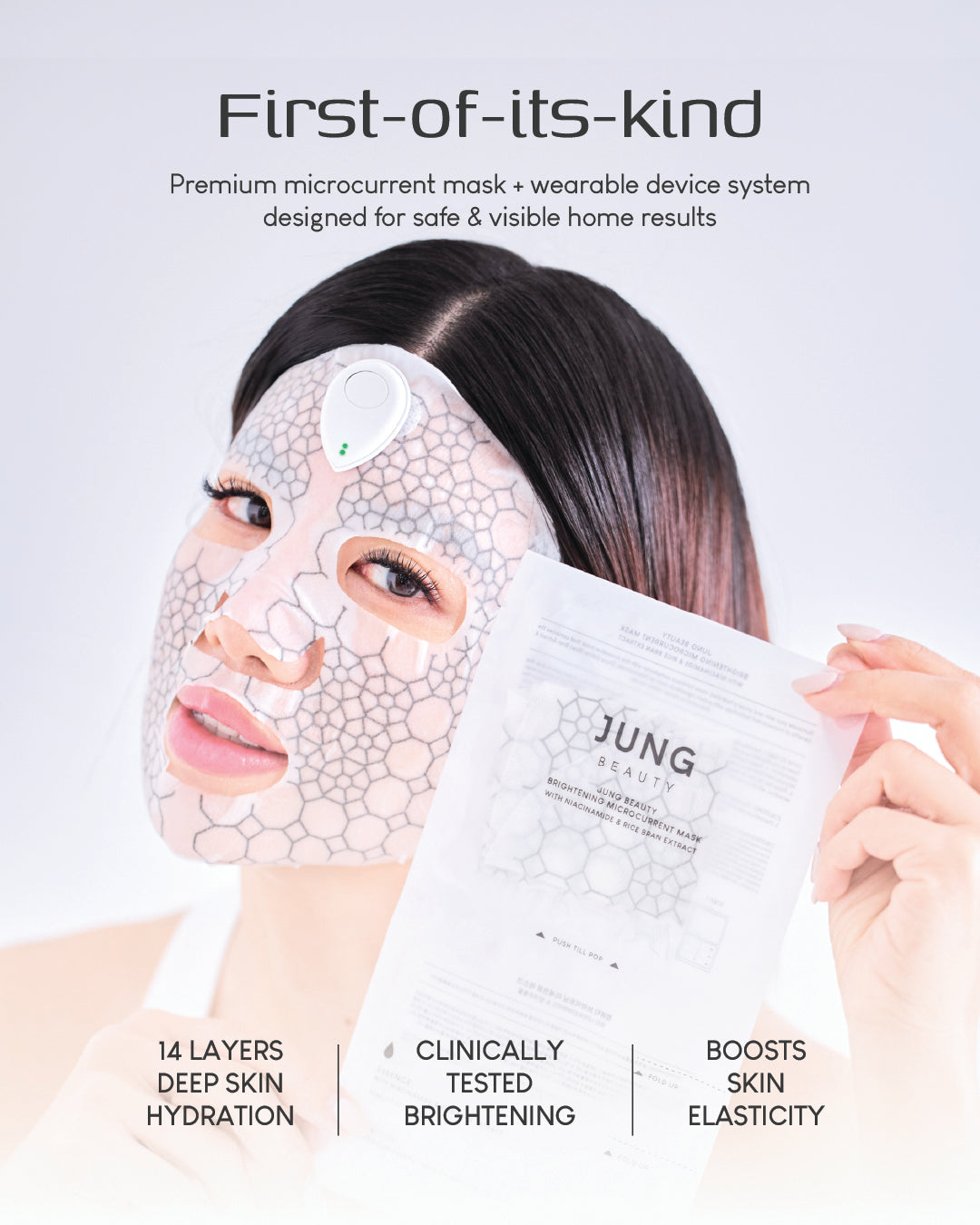 [Online Exclusive] Jung Beauty Brightening Microcurrent Mask & Device