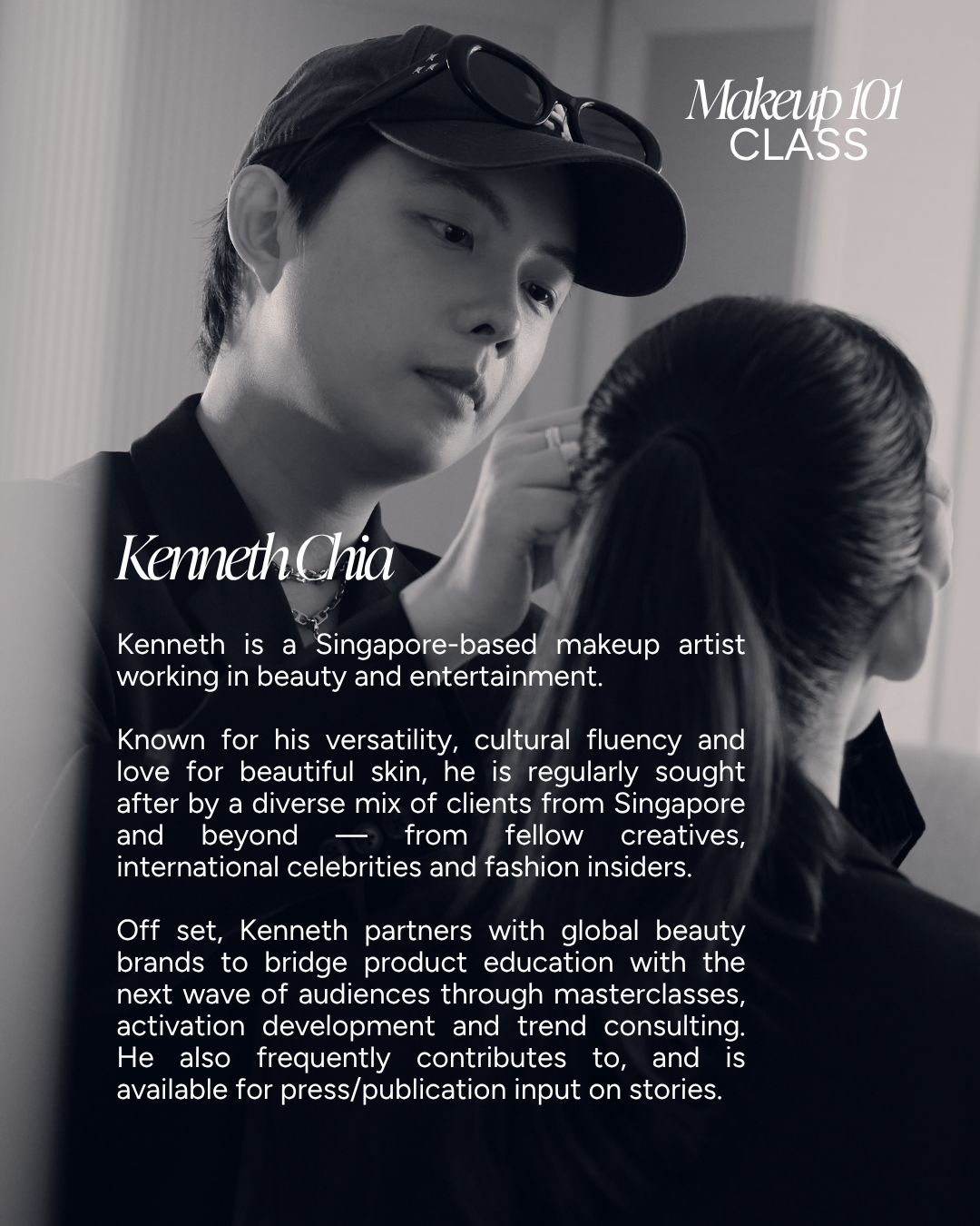 Makeup 101 Class by Kenneth Chia