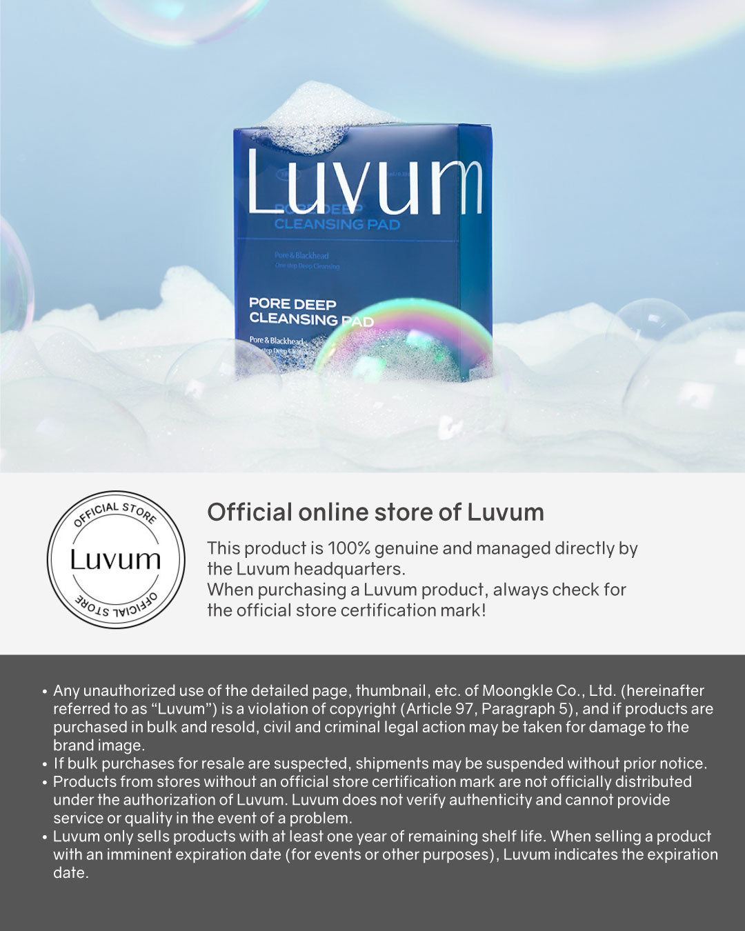 [PROMO] Luvum Pore Deep Cleansing Pad