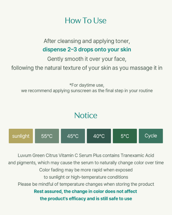 [PROMO] Luvum Green Citrus Vitamin C Serum+