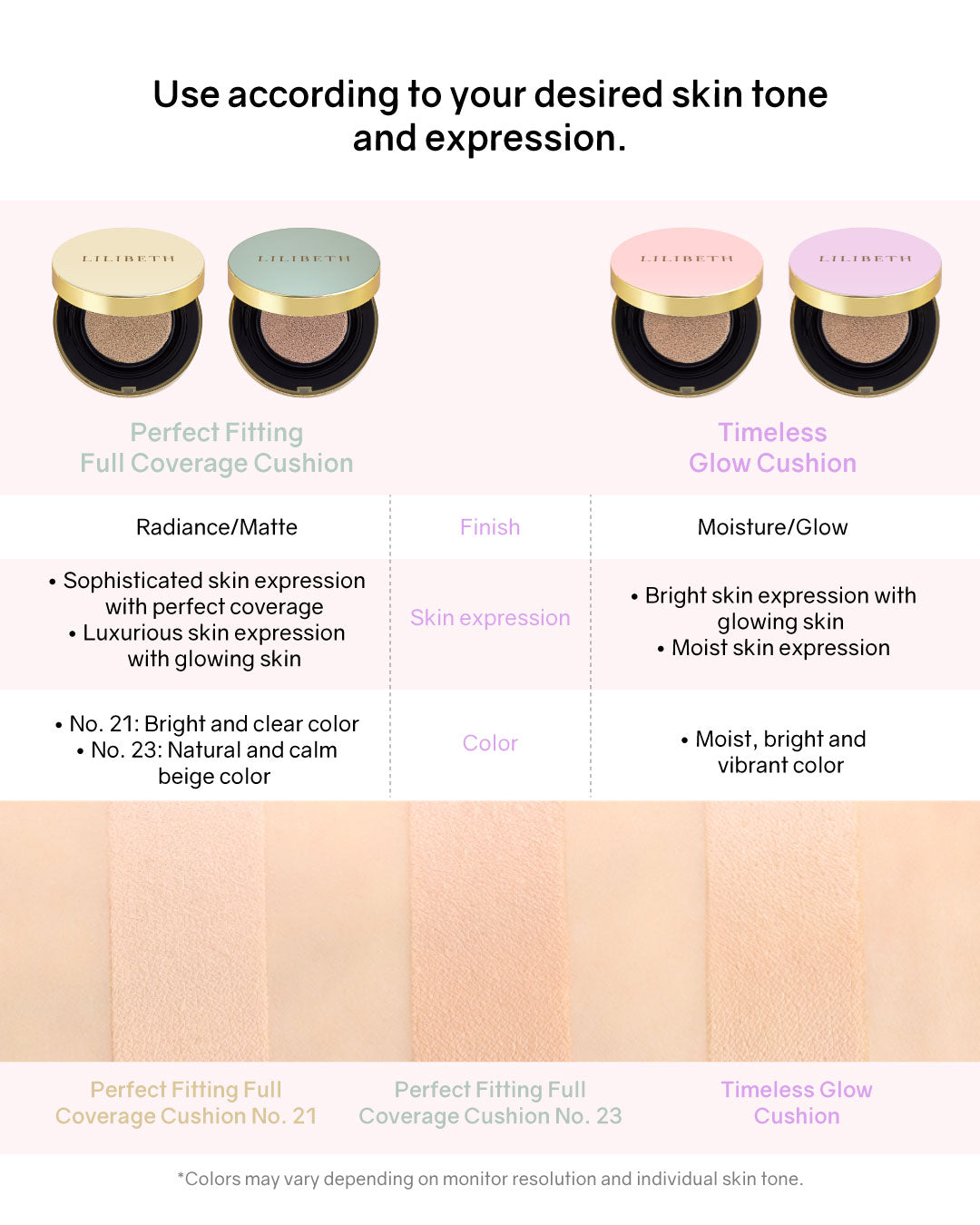 [PROMO] Lilibeth Timeless Glow Cushion/ Refill (Pink)