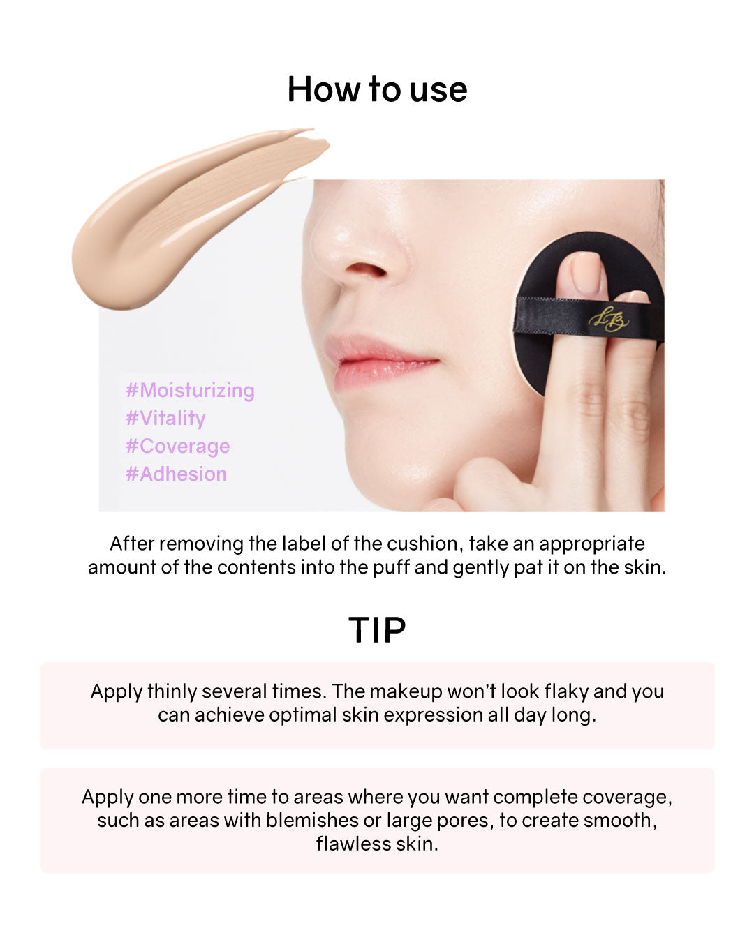 [PROMO] Lilibeth Timeless Glow Cushion/ Refill (Pink)