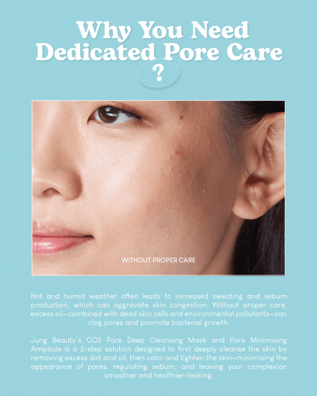 Jung Beauty Pore Minimising Ampoule with Niacinamide, Panthenol & Galactomyces