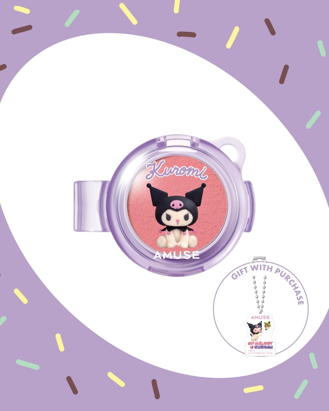 [PROMO] AMUSE My Melody & Kuromi Edition Powder Lip & Cheek