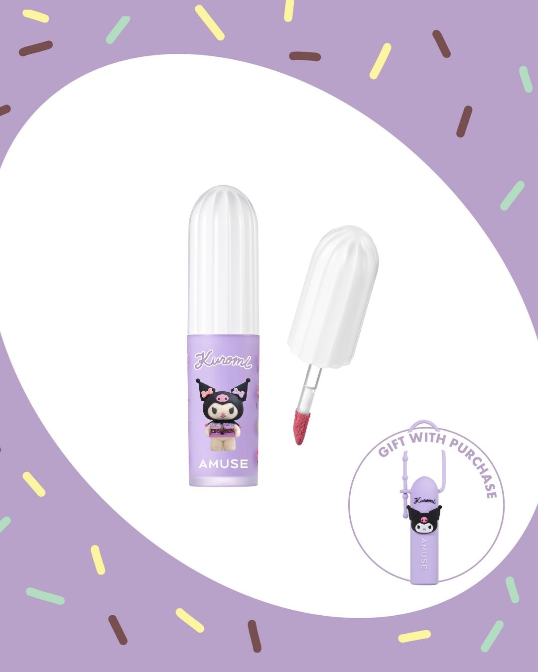 [PROMO] AMUSE My Melody & Kuromi Edition Powder Velvet Tint