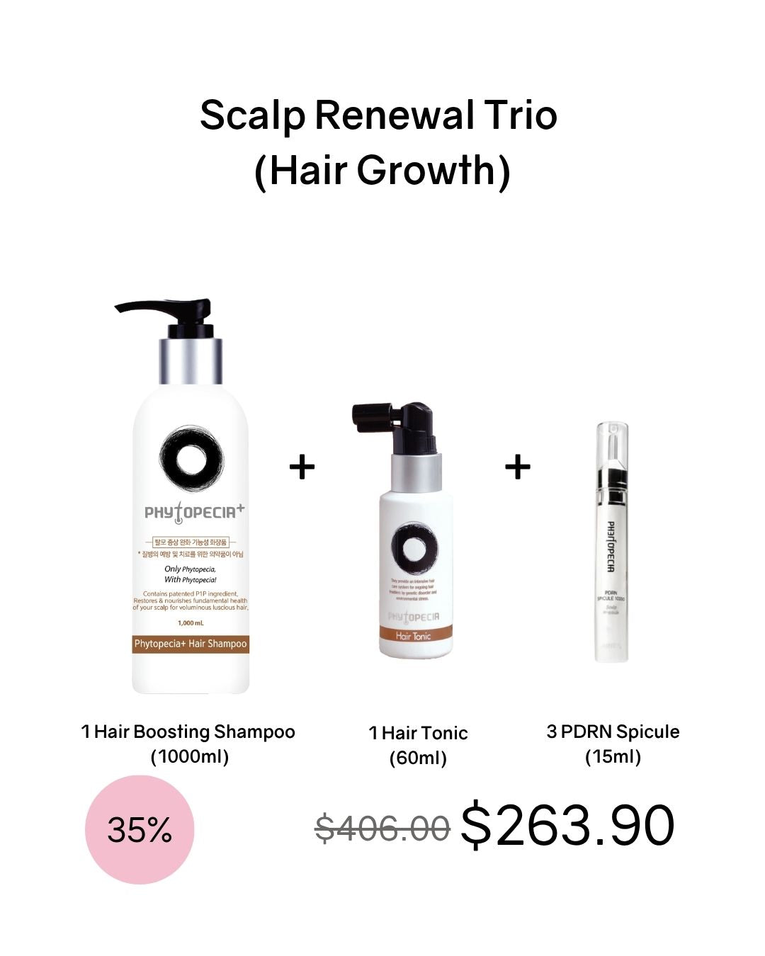 [PROMO] Phytopecia+ Hair Boosting Shampoo / Hair Tonic / Scalp Essence / PDRN Scalp Ampoule