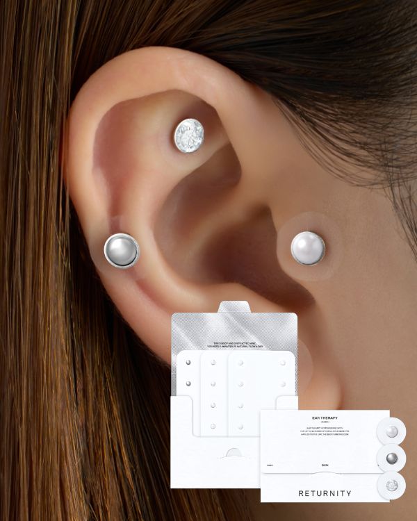 [PREORDER] Returnity Ear Therapy Patch (Crystal/Pearl/Silver) (3 sheets) (Dispatch Dates: 22-26 JUN)