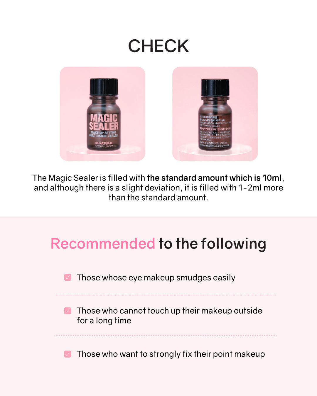 [PROMO] So Natural Makeup Setting Multi Magic Sealer (10ml)