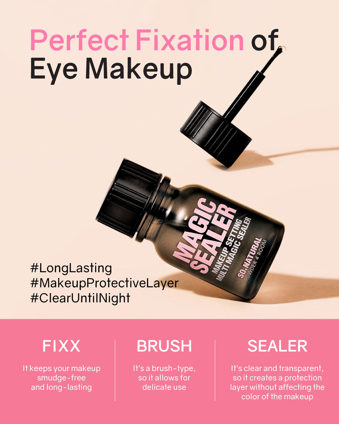 [PROMO] So Natural Makeup Setting Multi Magic Sealer (10ml)