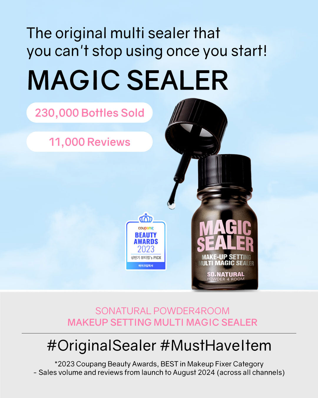 [PROMO] So Natural Makeup Setting Multi Magic Sealer (10ml)
