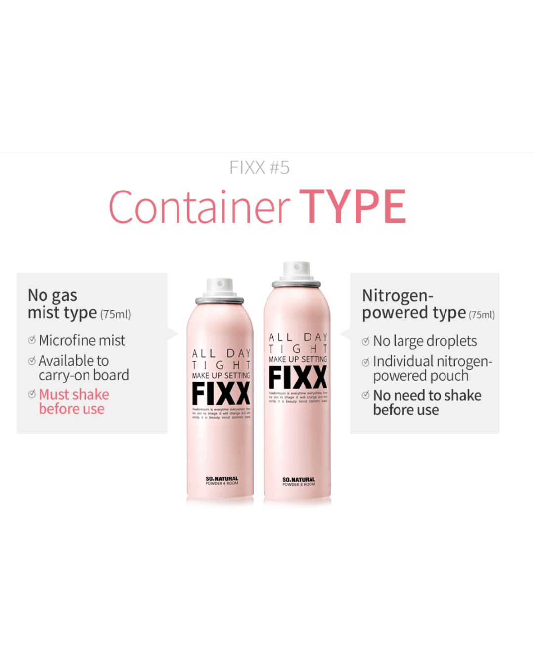 [PROMO] So Natural All Day Tight Make Up Setting Fixer