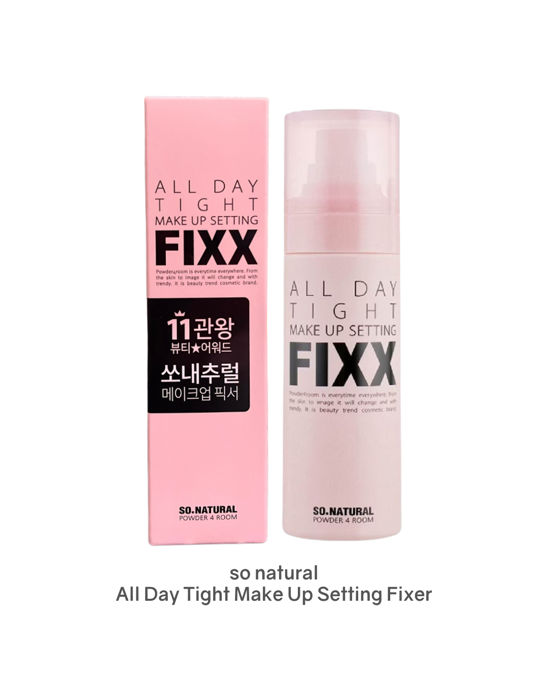 [PROMO] So Natural All Day Tight Make Up Setting Fixer