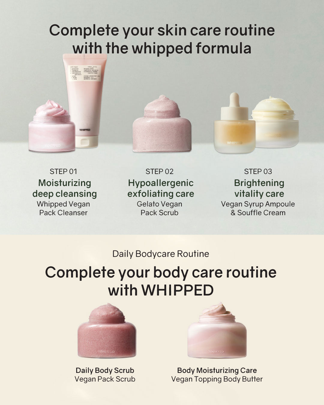 [PROMO] WHIPPED Vegan Pack Scrub (210g)
