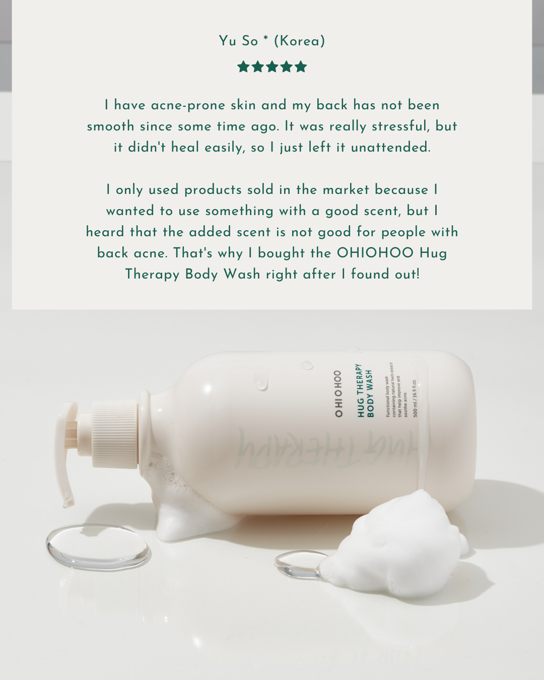 [PROMO] OHIOHOO Hug Therapy Body Wash