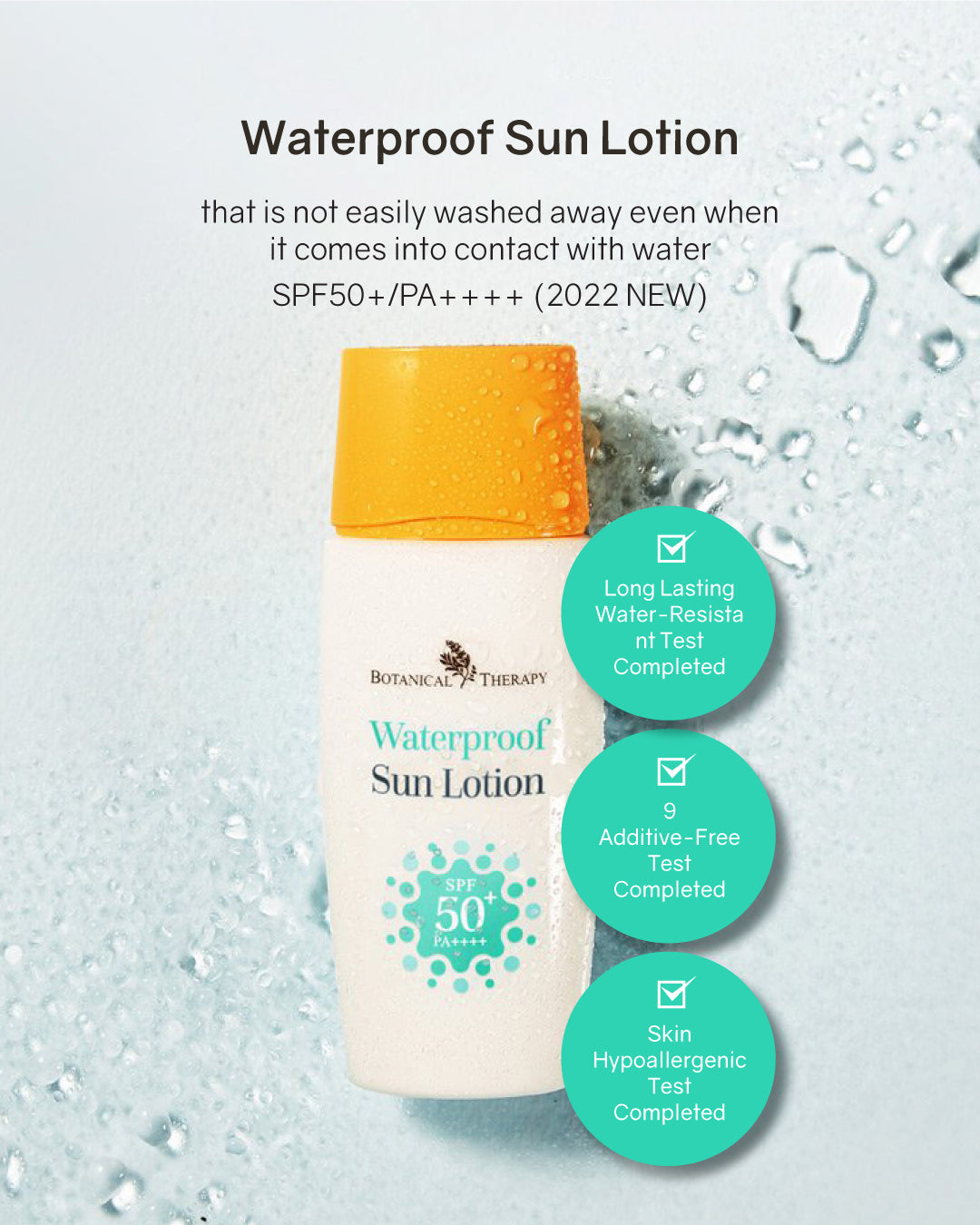 [PROMO] Botanical Therapy Waterproof Sun Lotion SPF50+/PA++++